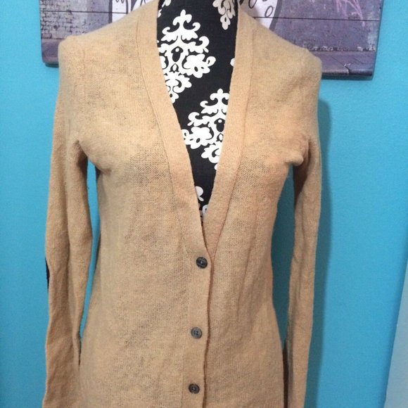 GAP Sweaters - Gap Designed & Crafted Brown Button Front Cardigan